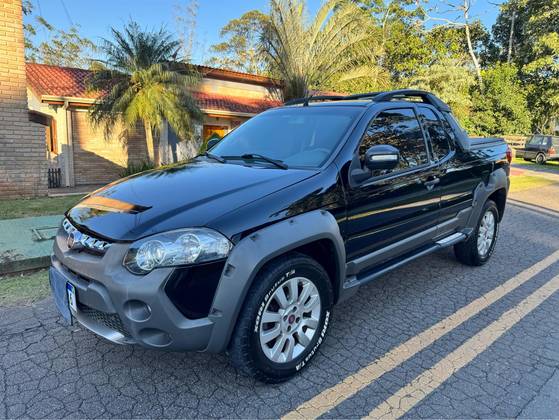 FIAT STRADA 1.8 MPI ADVENTURE CE 16V FLEX 2P MANUAL FIAT STRADA 1.8 MPI ADVENTURE CE 16V FLEX 2P MANUAL